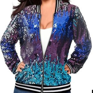 Sequin varsity jacket XL - Taylor Swift concert outfit
